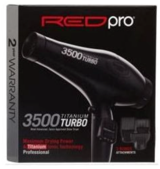 Red Pro Titanium 3500 Blow Dryer