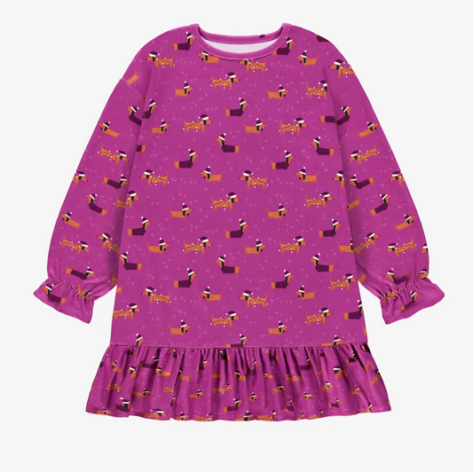 Purple Dog Dress