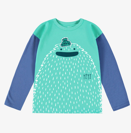 Turquoise Yeti Shirt